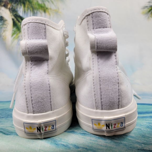 Adidas Nizza Trek White Gum Womens 6.5 - Picture 8 of 10